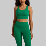 Audrey Sports Bra (Green)