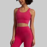 Audrey Sports Bra (Red)