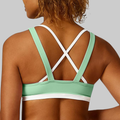 Piper Yoga Dress Set (Green Bra)