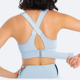 Maya Sports Bra (Light Blue)