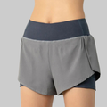 Alicia Running Shorts (Gray)