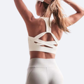 Clara Sports Bra (White)