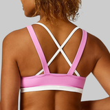 Piper Yoga Dress Set (Pink Bra)