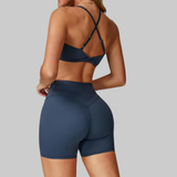 Brielle Sports Bra (Dark Gray)