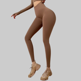 Melissa Yoga Pants (Reddish Brown)