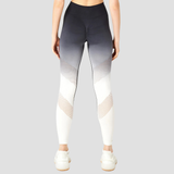 Lucy Seamless Leggings (Black white)