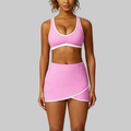 Piper Yoga Dress Set (Pink Skirt)