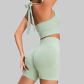 Serena Seamless Shorts (Mint Green)