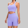 Serena Seamless Shorts (Purple)