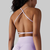 Emily Sports Bra (Purple)