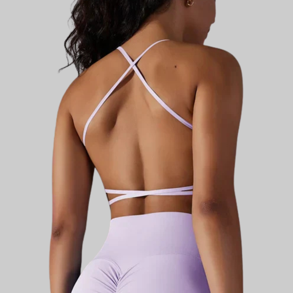 Emily Sports Bra (Purple)
