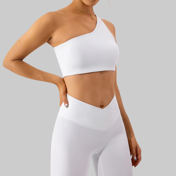 Olivia One Shoulder Sports Bra