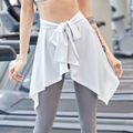 Olive Wrap Skirt (White)