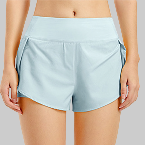 Alicia Running Shorts (Light Blue)