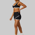 Piper Yoga Dress Set (Black Bra)