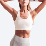 Clara Sports Bra (White)