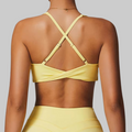Brielle Sports Bra (Yellow)
