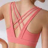 Xena Sports Bra (Coral)