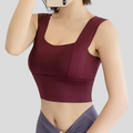 Maria Sports Bra (Dark Red)
