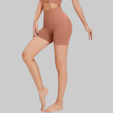 Serena Seamless Shorts (Taupe)