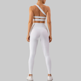 Olivia One Shoulder Sports Bra