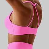 Evelyn Sports Bra (Pink)