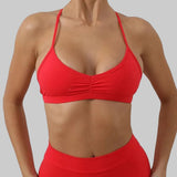 Margot Sports Bra (Red)