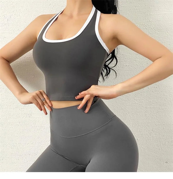 Abigail Tank (Gray White)