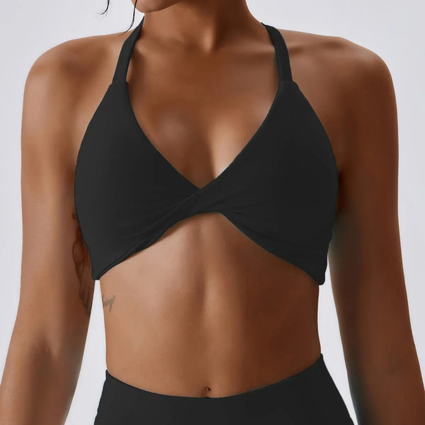 Evelyn Sports Bra (Black)