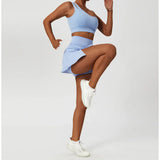 Michelle Tennis Skirt (Sky blue)