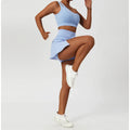 Michelle Tennis Skirt (Sky blue)