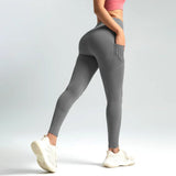 Emilia Yoga Pants (Gray)
