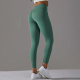 Celine Yoga Leggings (Mystic Green)