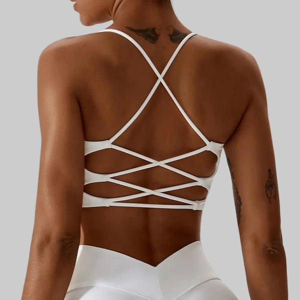 Tamara Sports Bra (White)