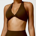 Sarah Sports Bra (Brown)