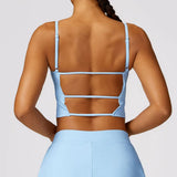 Jessie Sports Bra (Light Blue)