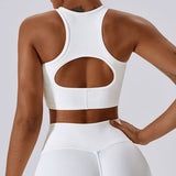 Ellen Sports Bra (White)