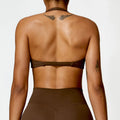 Sarah Sports Bra (Brown)