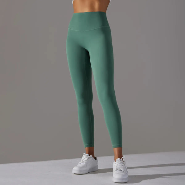 Celine Yoga Leggings (Mystic Green)