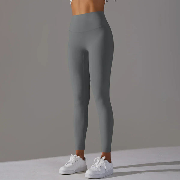 Celine Yoga Leggings (Mid Gray)