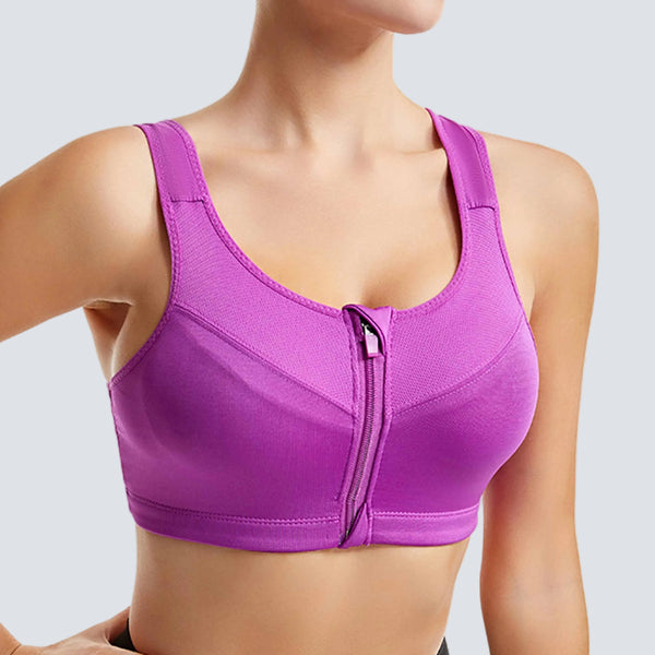 Charlotte Sports Bra (Purple)
