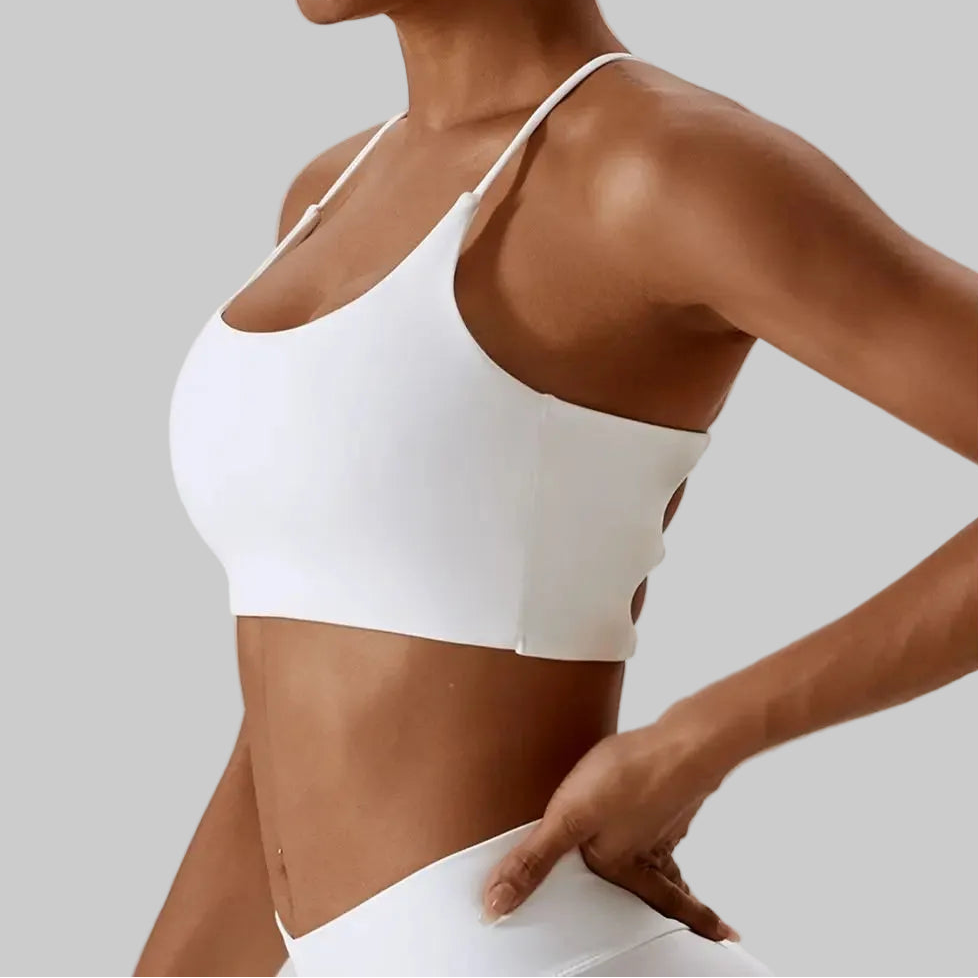 Tamara Sports Bra (White)