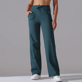 Elena Yoga Sweatpants (Deep Teal)