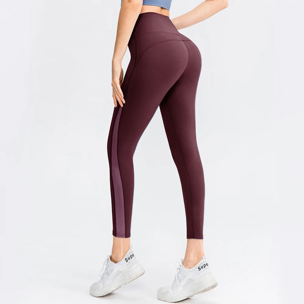 Amara Leggings (Dark Red)