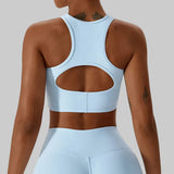 Ellen Sports Bra (Sky Blue)