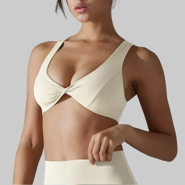 Stella Sports Bra (Ivory)