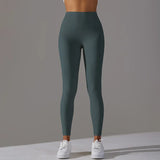 Celine Yoga Leggings (Forest Green)