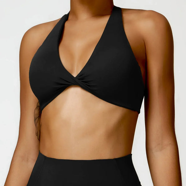 Sarah Sports Bra (Black)