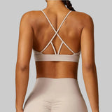 Janet Sports Bra (Beige)