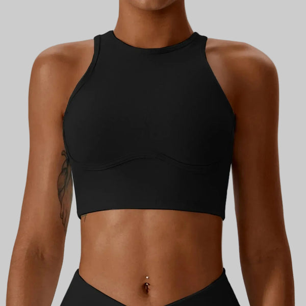 Ellen Sports Bra (Black)